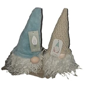 2 Light Up Gnomes